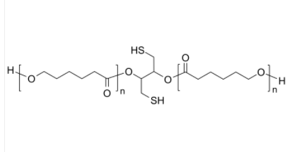 PCL-2SH 聚己内酯-双硫醇 链中间双巯基 生物降解高分子