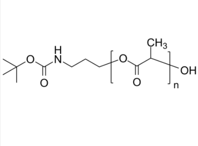 HO-PLA-NHBoc 羟基-聚丙交酯(聚乳酸)-Boc?；ぐ被?生物降解高分子