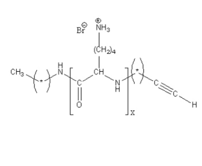 AK-PLKB 聚L赖氨酸氢溴酸盐-炔基 端基修饰 AK-PLKB 聚L赖氨酸氢溴酸盐-炔基 端基修饰