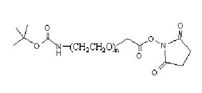Boc-NH-PEG-SCM