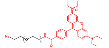 N3-PEG-Rhodamine