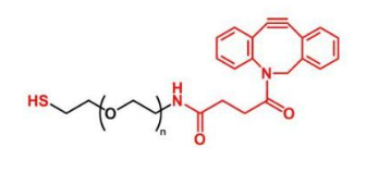 巯基聚乙二醇二苯基环辛炔 SH-PEG-DBCO 巯基聚乙二醇二苯基环辛炔 SH-PEG-DBCO