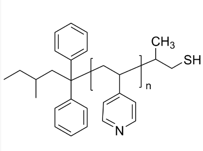 P4VP-SH 聚(4-乙烯基吡啶)-硫醇 Poly(4-vinyl pyridine), ω-thiol-termin