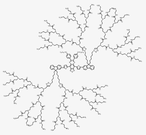 树枝状近红外二区染料，TTQ-PAMAM