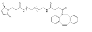 DBCO-PEG-MAL，马来酰亚胺-聚乙二醇-二苯基环辛炔
