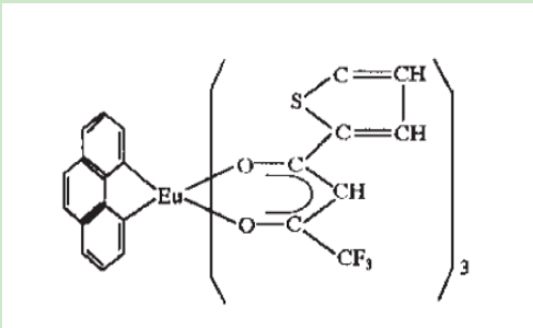 稀土铕配合物Eu(TTA)3phen 稀土铕配合物Eu(TTA)3phen