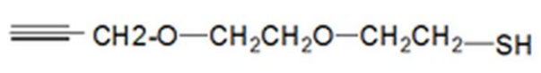 Alkyne-PEG1000-SH MW:2000，炔基聚乙二醇巯基/修饰性PEG