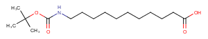 10436-25-6 Boc-11-aminoundecanoic acid Chemical Structure