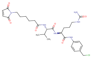 Mc-Val-Cit-PAB-Cl Chemical Structure