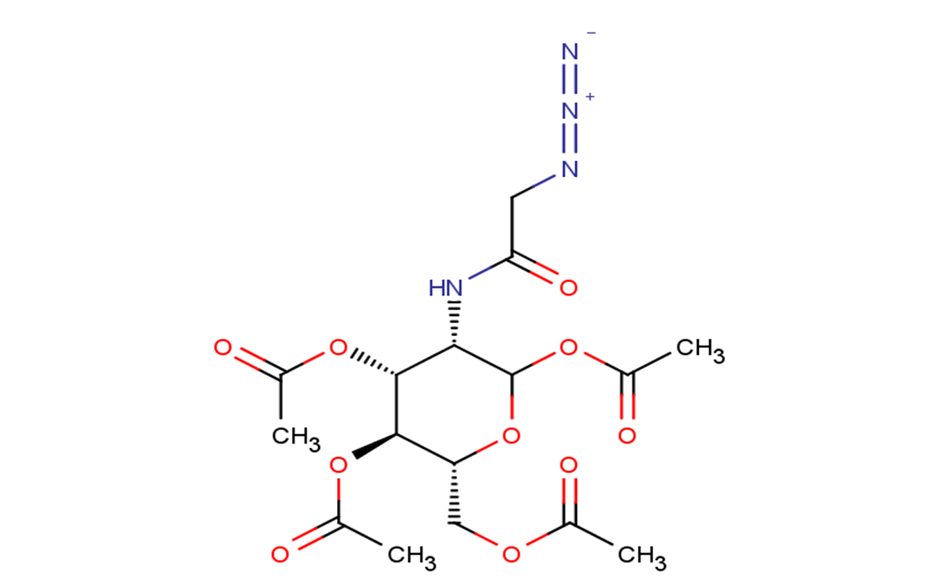 361154-30-5 Ac4ManNAz Chemical Structure