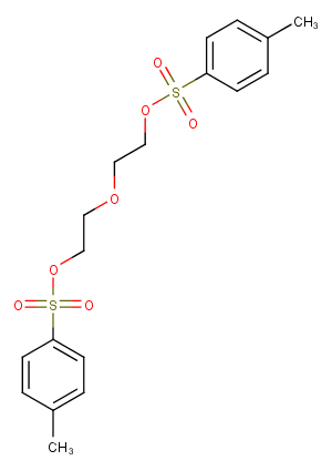 Diethylene glycol bis(p-toluenesulfonate) Chemical Structure