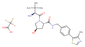 1631137-51-3 (S,R,S)-AHPC TFA Chemical Structure