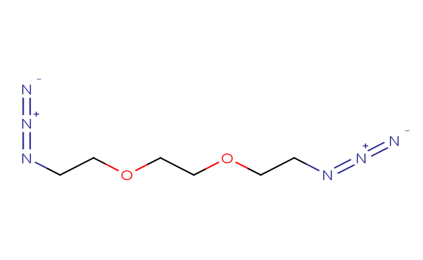 59559-06-7 Azido-PEG2-azide Chemical Structure