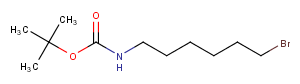 142356-33-0 Boc-NH-C6-Br Chemical Structure