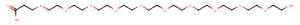 Hydroxy-PEG10-acid Chemical Structure