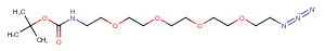 940951-99-5 Boc-NH-PEG4-azide Chemical Structure