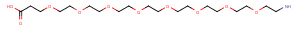 NH2-PEG9-acid Chemical Structure