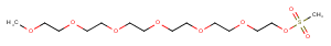 m-PEG6-Ms Chemical Structure