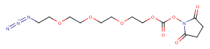 2110448-98-9 Azido-PEG3-O-NHS ester Chemical Structure