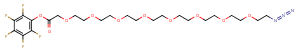 Azido-PEG8-CH2COO-PFP Chemical Structure