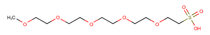 m-PEG5-sulfonic acid Chemical Structure