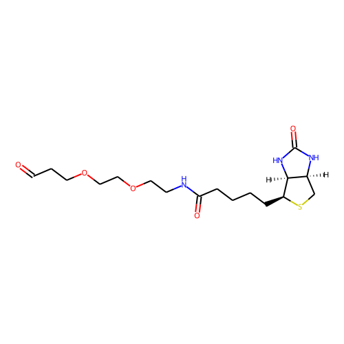 Biotin-PEG2-aldehyde Chemical Structure