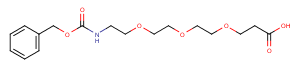 1310327-18-4 Cbz-NH-PEG3-C2-acid Chemical Structure