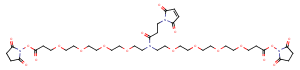 2112738-60-8 N-Mal-N-bis(PEG4-NHS ester) Chemical Structure