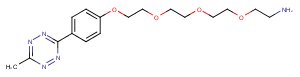 1802908-05-9 Methyltetrazine-PEG4-amine Chemical Structure