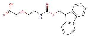 260367-12-2 Fmoc-NH-PEG1-CH2COOH Chemical Structure