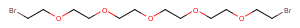 67705-77-5 Bromo-PEG5-bromide Chemical Structure