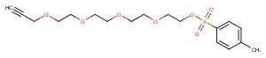 Propargyl-PEG4-Tos Chemical Structure
