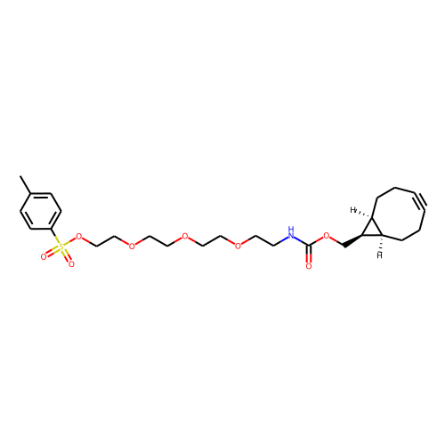 BCN-PEG4-Ts Chemical Structure