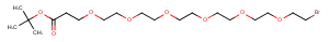 Bromo-PEG6-Boc Chemical Structure