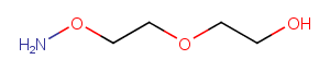 Aminooxy-PEG2-alcohol Chemical Structure