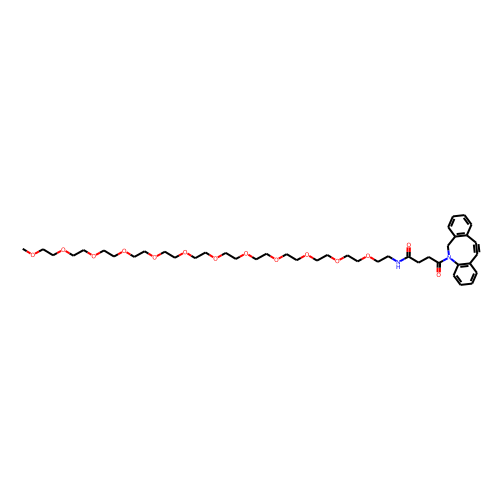 m-PEG12-DBCO Chemical Structure
