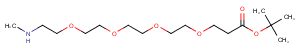 Methylamino-PEG4-Boc Chemical Structure