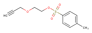 Propargyl-PEG2-Tos Chemical Structure