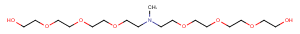 N-Me-N-bis-PEG4 Chemical Structure