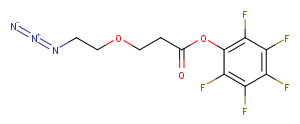1807505-32-3 Azido-PEG1-PFP ester Chemical Structure