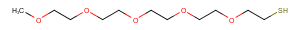 524030-00-0 m-PEG5-SH Chemical Structure