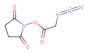 824426-32-6 Aeide-C1-NHS ester Chemical Structure