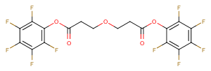 Bis-PEG1-PFP ester Chemical Structure