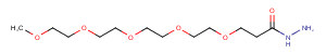 m-PEG5-Hydrazide Chemical Structure