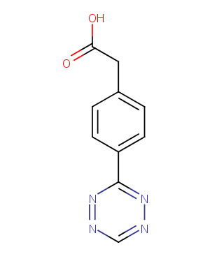 Tetrazine-Ph-acid Chemical Structure