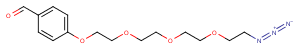 1151451-77-2 Benzaldehyde-PEG4-azide Chemical Structure