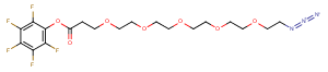 Azido-PEG5-PFP ester Chemical Structure