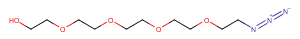 Azido-PEG5-alcohol Chemical Structure