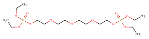 PEG4-bis(phosphonic acid diethyl ester) Chemical Structure