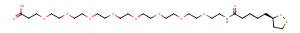 Lipoamido-PEG8-acid Chemical Structure